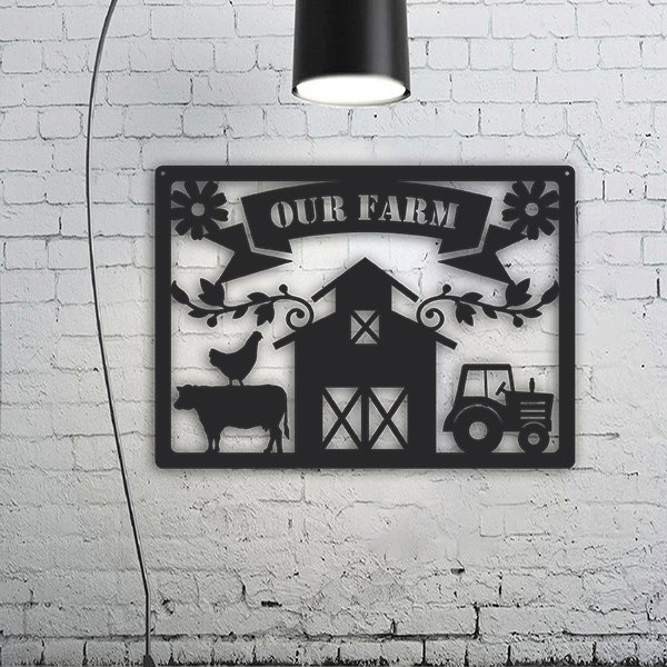 Farmhouse Metal Art